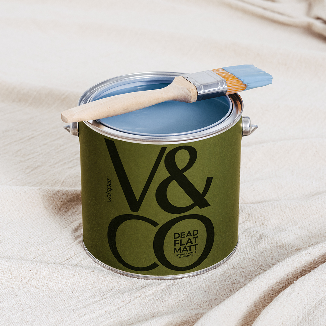 V&CO Paint Can Blue