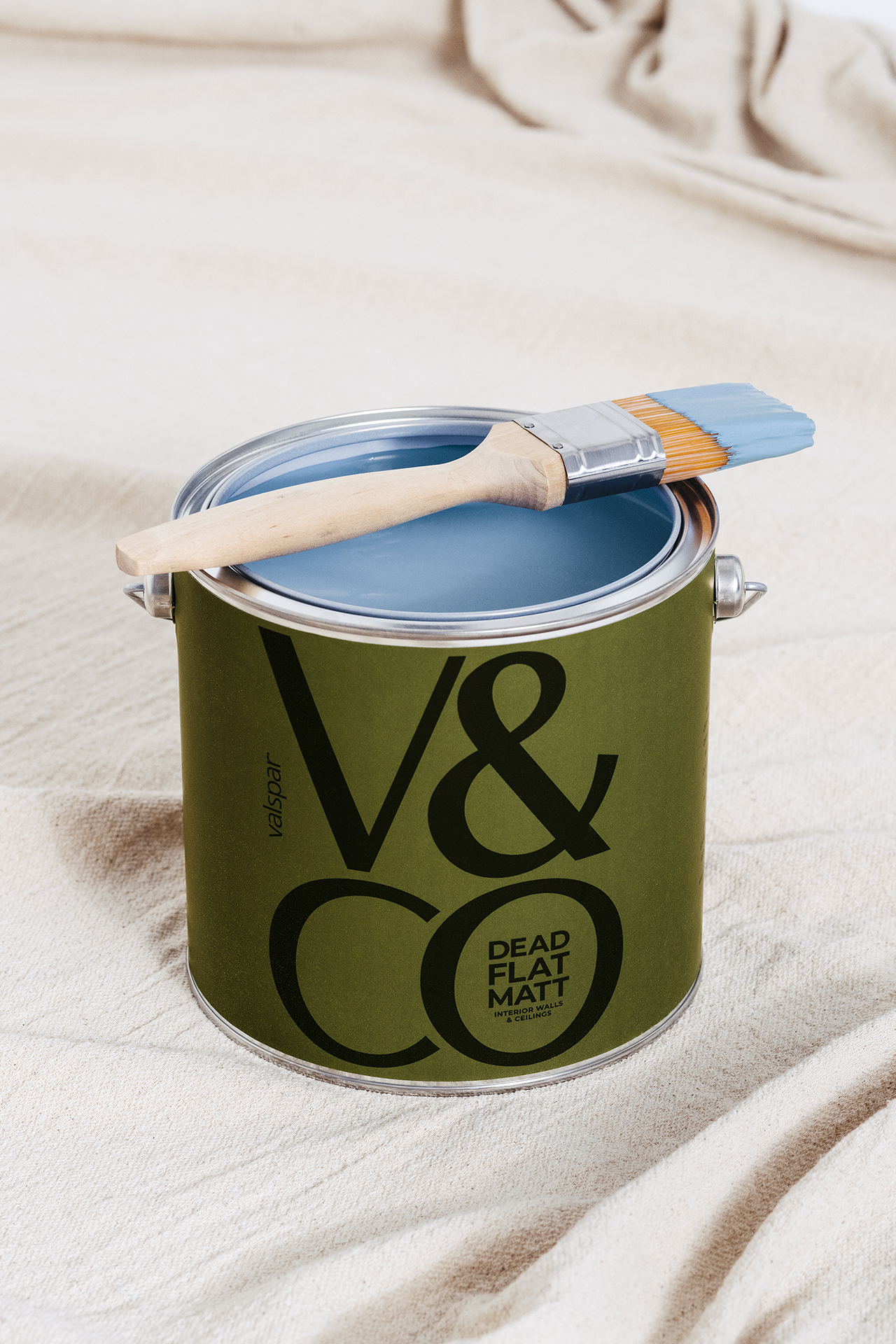 V&CO Paint Can Blue