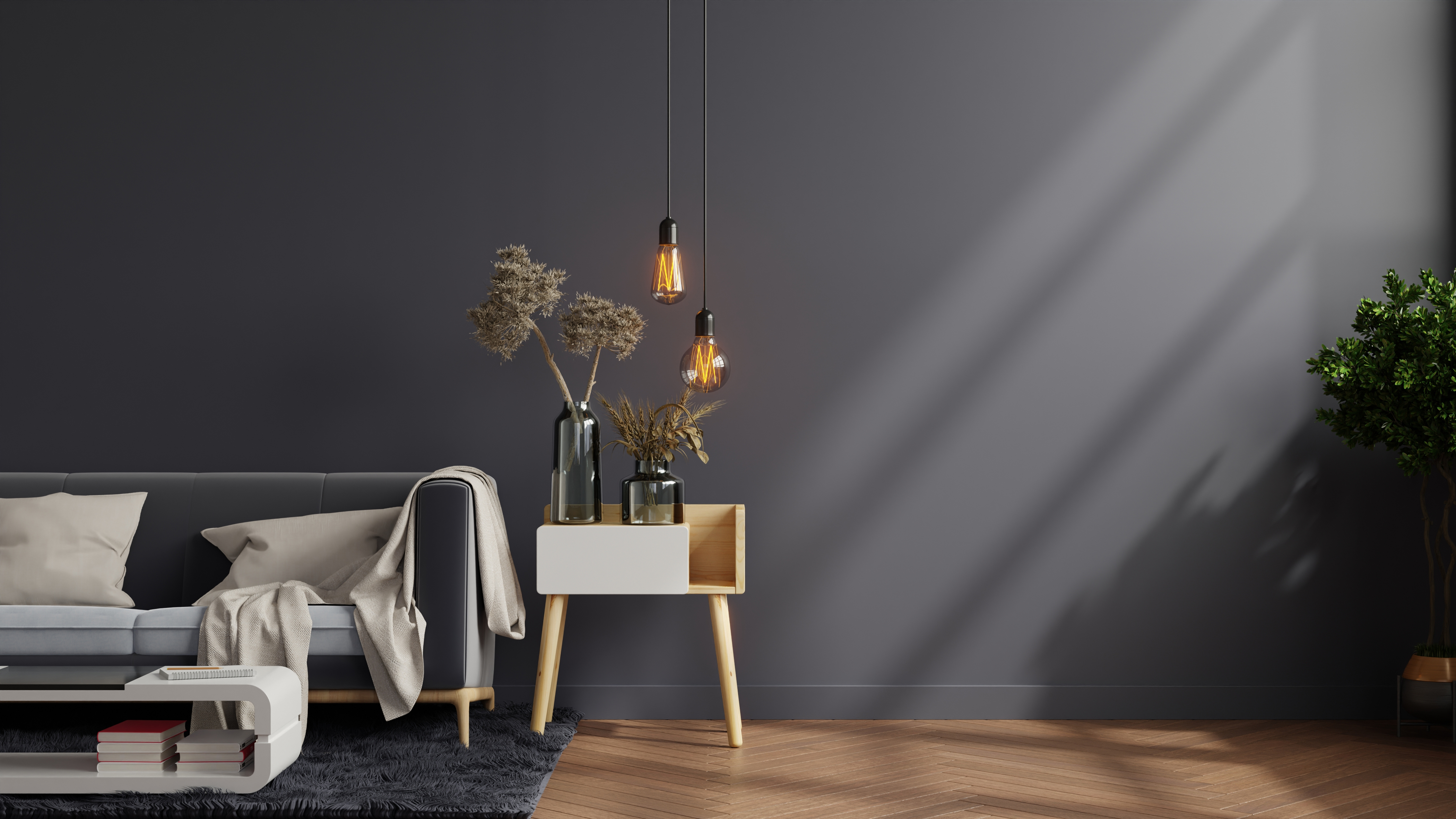 1. Consider the size of the space