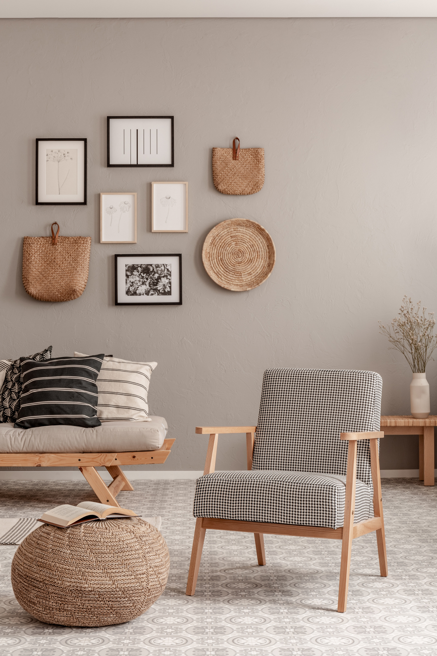 Think about the mood of the room