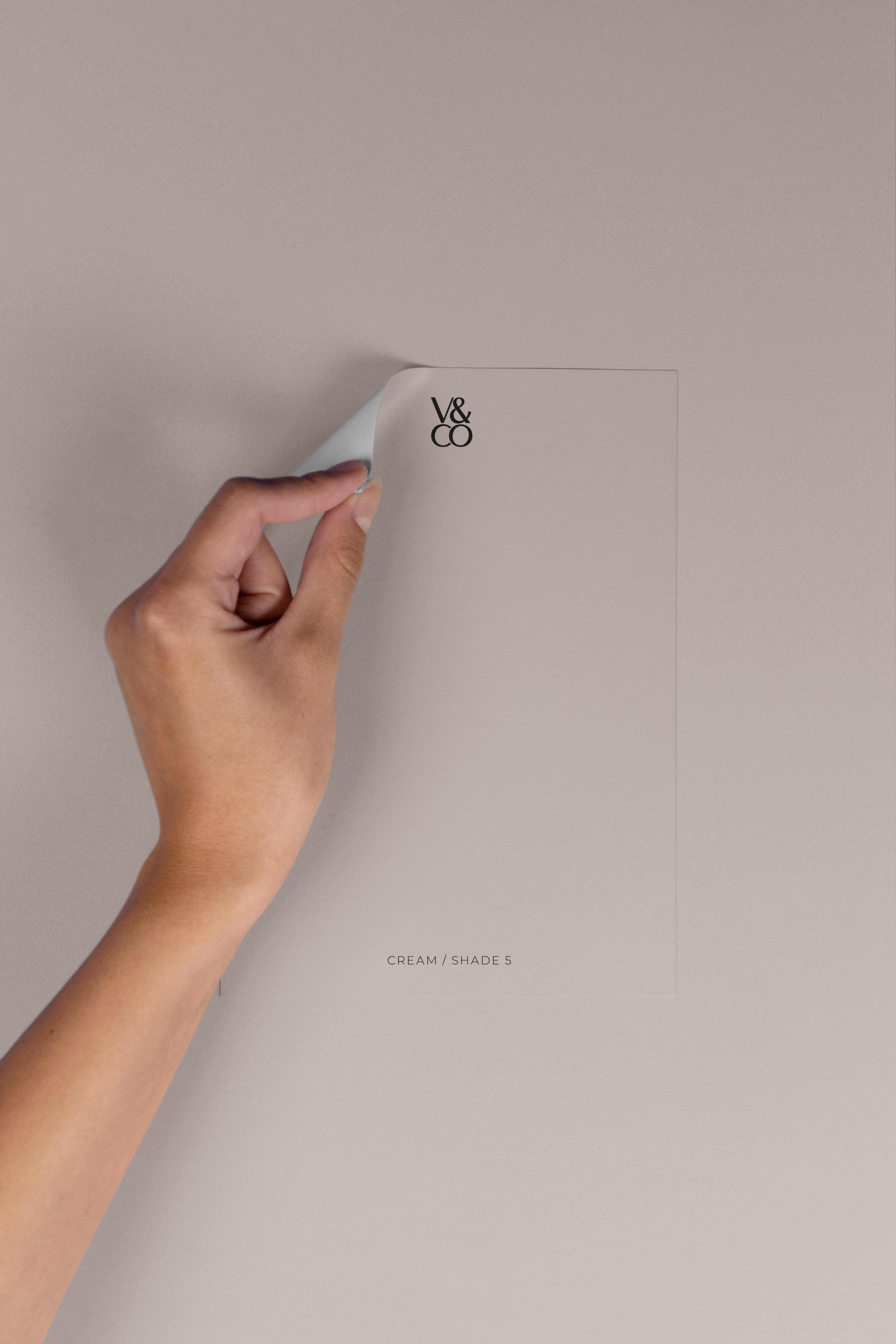 Peel & Stick Colour Samples